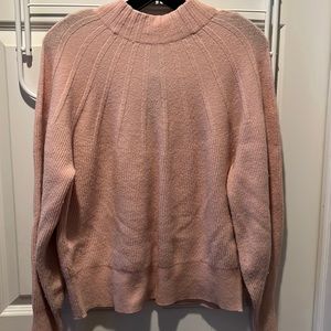 Anthropologie blush sweater